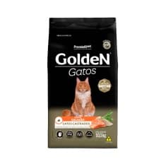 Ração Golden Fórmula Gatos Castrados Salmão 10,1kg
