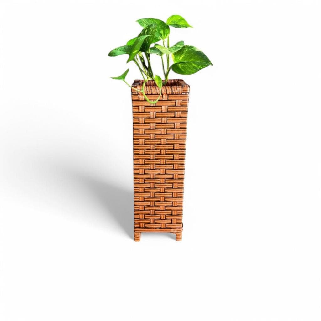 Vaso Torre Para Plantas Fita Sintética Decoração Grande