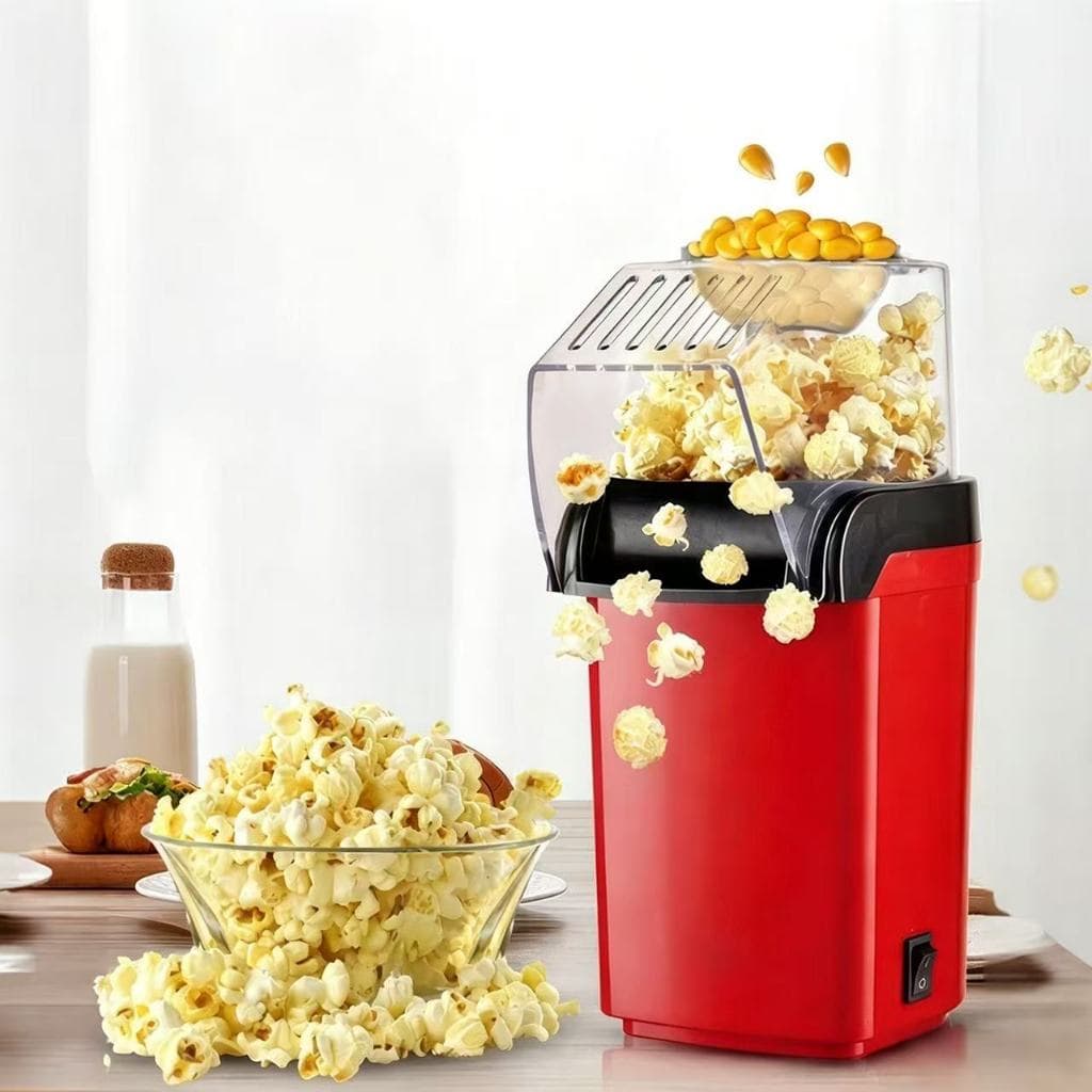 Pipoqueira Elétrica Ar Quente Máquina Fazer Pipoca Sem Óleo Minijoy - 110v 1200W