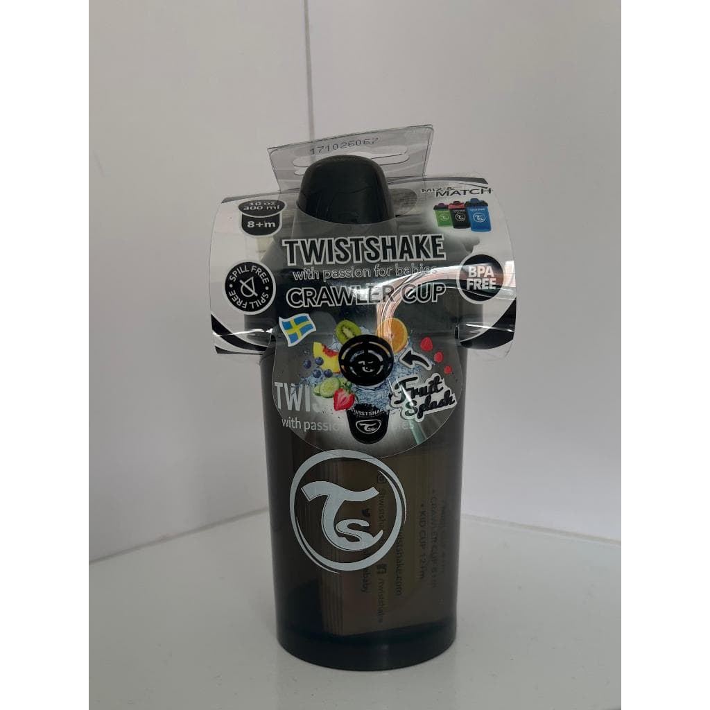 Copo Infantil AntivazamentoTwistshake Kid Cup 300ml 8+meses Cinza escuro ou Lilás