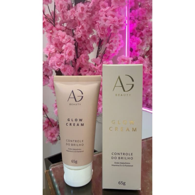 HIDRATANTE FACIAL GLOW CREAM CONTROLE DE BRILHO Alyce Gontijo - AG BEAUTY