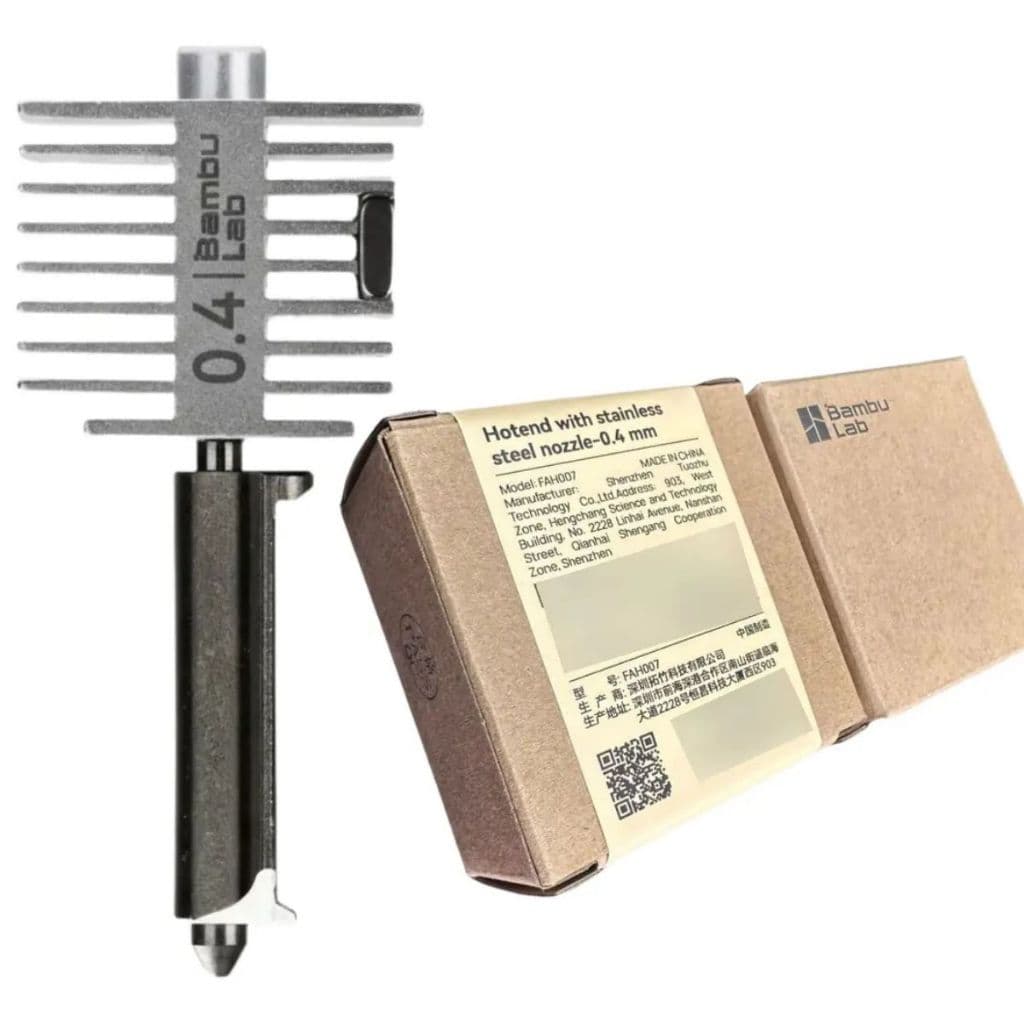 Hotend Bico Compatível Bambu Lab A1 / A1 Mini 0.4mm