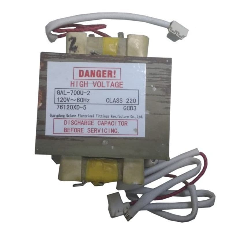 Transformador Microondas 120v Alta Tensão Gal-700u-2