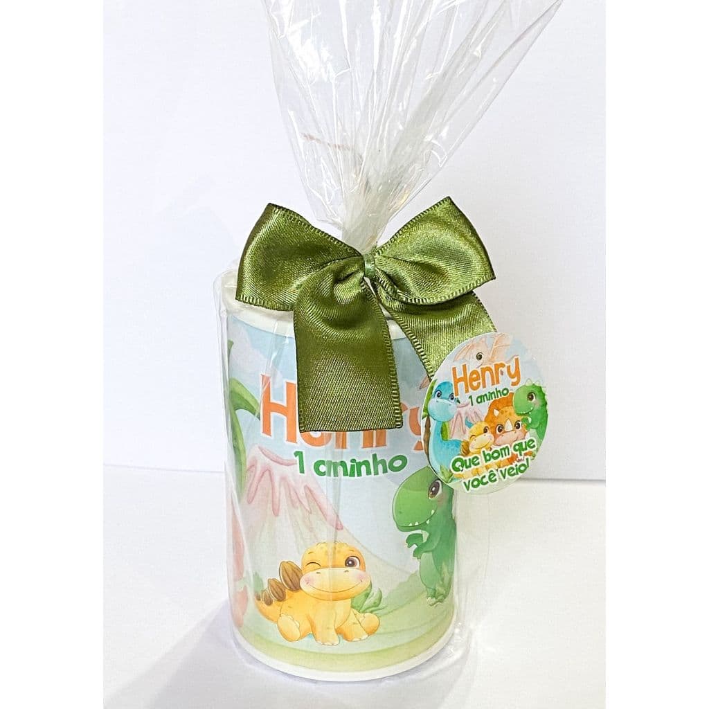 Cofrinho Personalizado Dino Baby | Lembrancinha Festa Infantil | FAZEMOS TODOS OS TEMAS