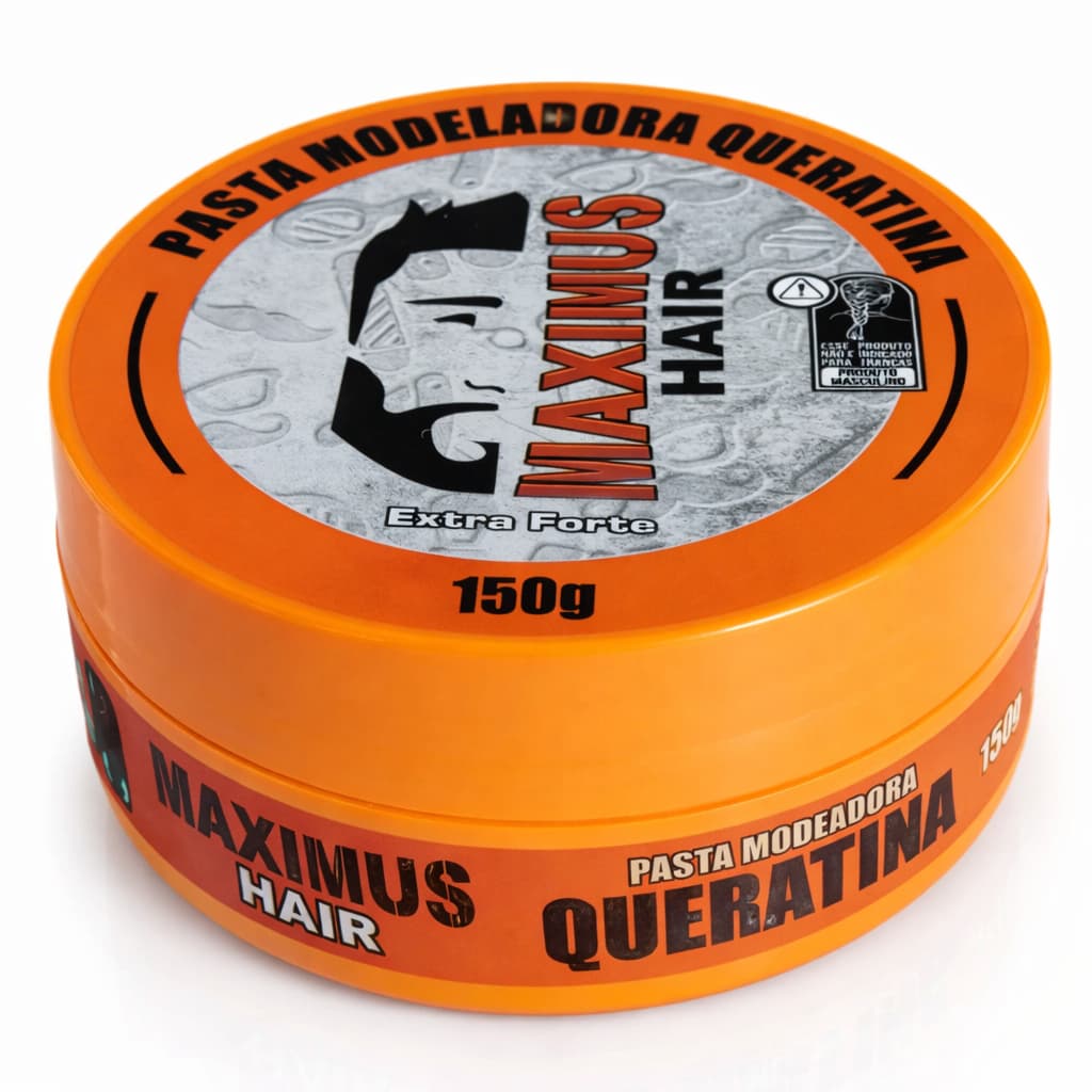 Lote 24 Pomadas Maximus Hair Queratina Atacado Profissional