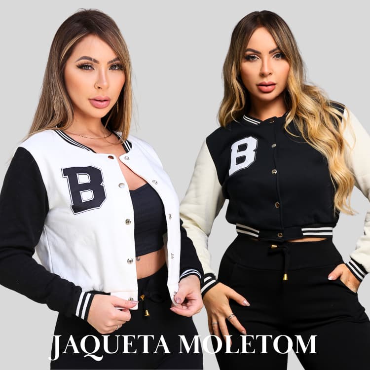 Jaqueta colegial feminina bomber escolar moletom casaco feminino blusa frio moda blogueira inverno