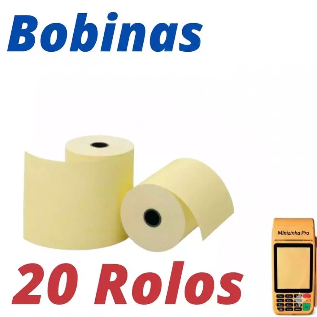 Bobina Térmica PagSeguro / Maquina de cartão - Original