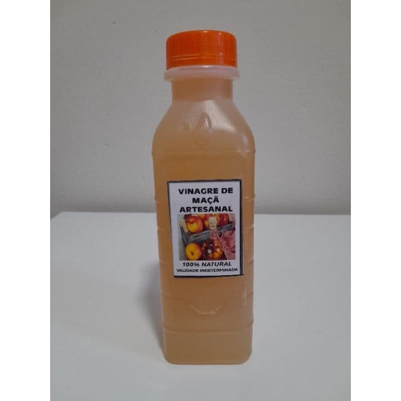 Vinagre de Maçã Orgânico 100% Natural do Norte de Minas Gerais 500ml