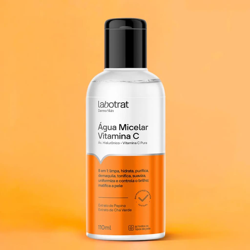 Água Micelar DermoSkin Vitamina C - 110ml
