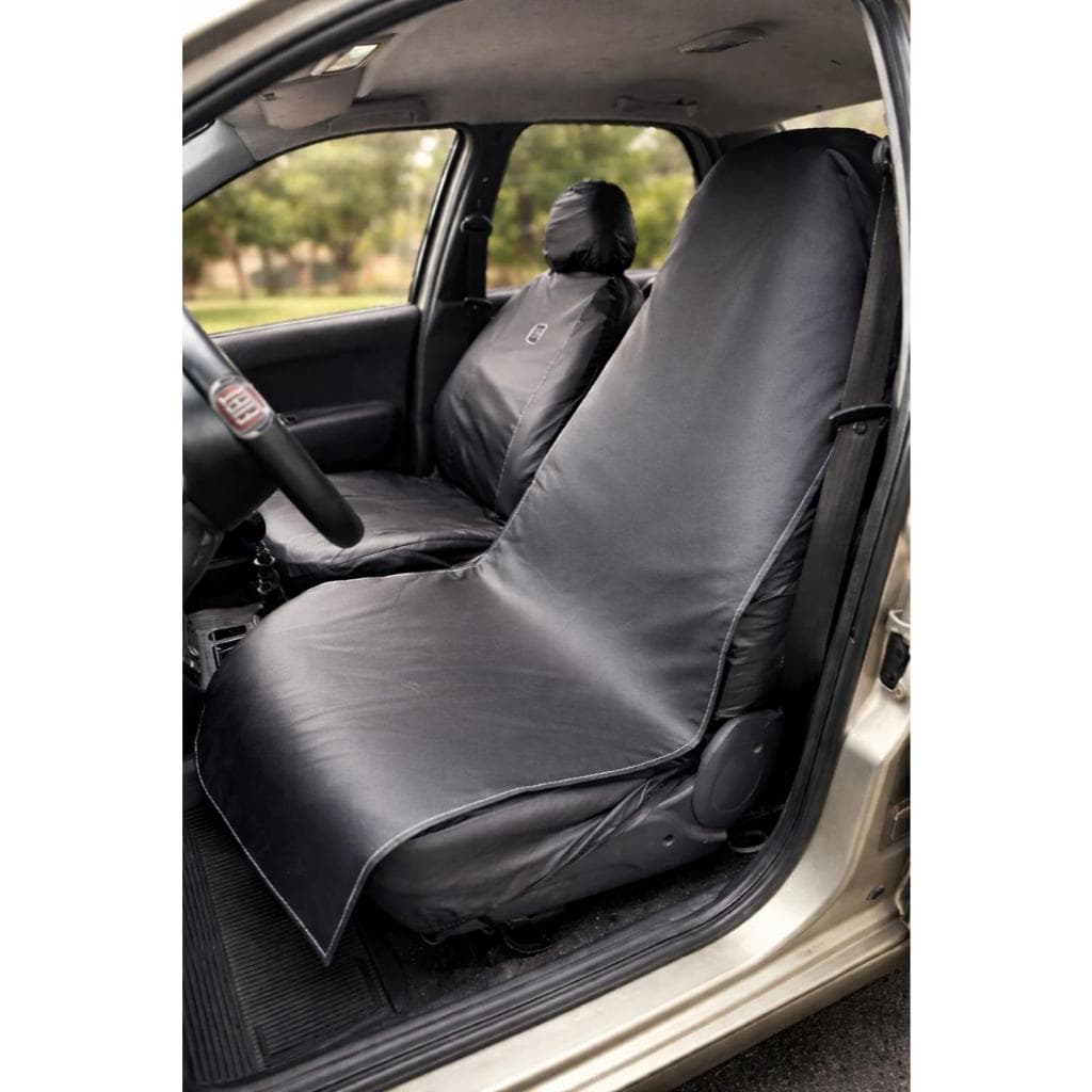 Kit 2 Capas protetora proteção banco de carro impermeável uber, mecânico, saída de praia, cachorro