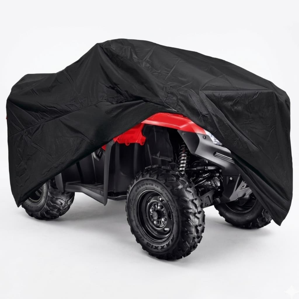 Capa Protetora Quadriciclo Honda Fourtrax TRX 400 420cc Preta Impermeavel Reforçada Anti Poeira Pó Riscos Ferrugem