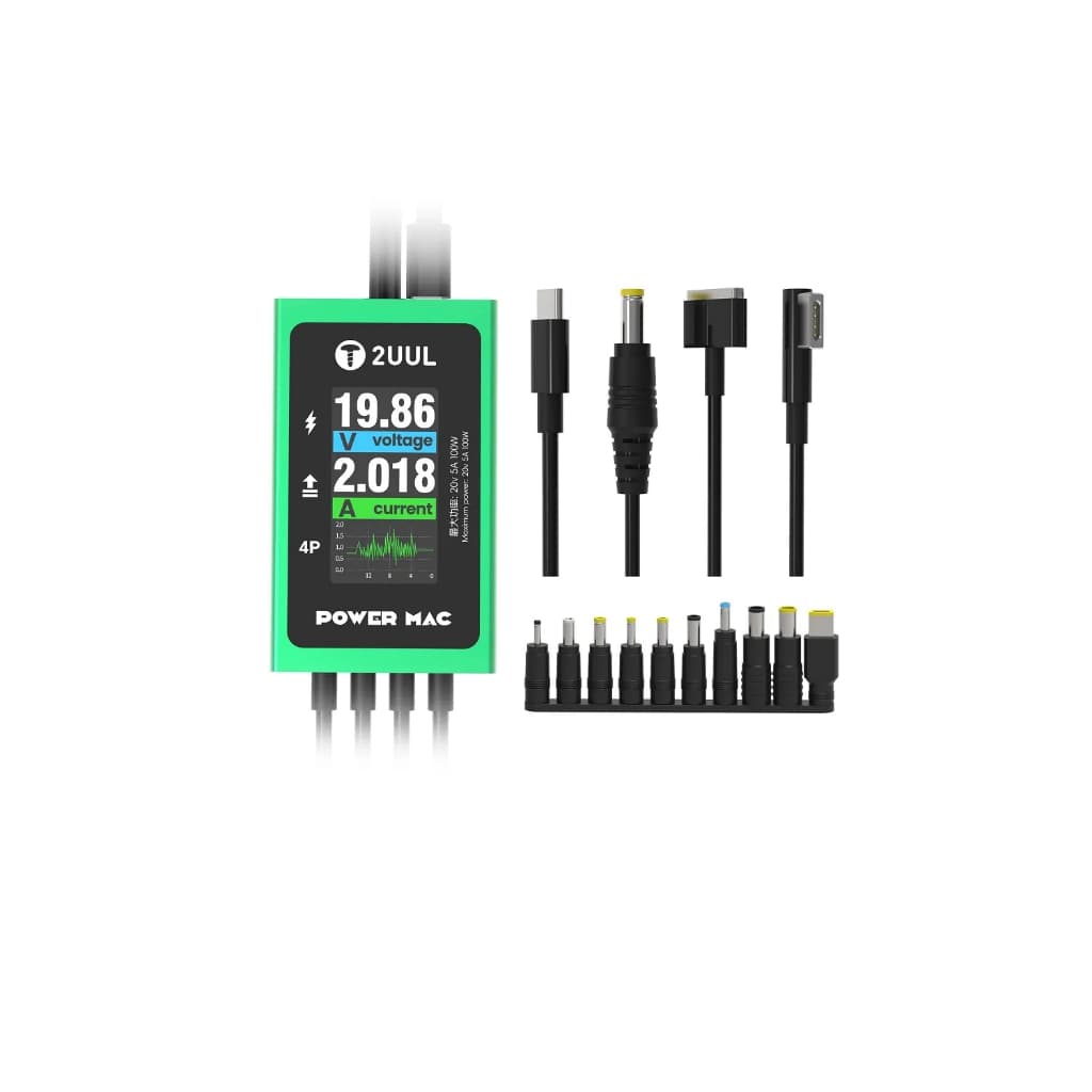 Cabo de alimentação digital 2UUL PW08 POWER MAC para reparo de PCs, laptops e tablets