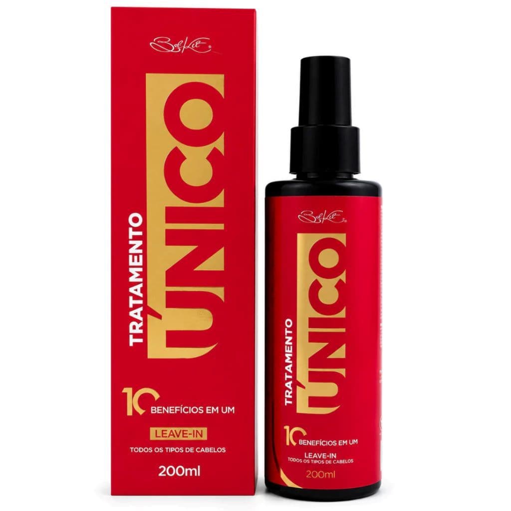 Leave-in 10 em 1 Tratamento Unico Bel Kit | Blindagem Antifrizz & Protetor Térmico (200ml)