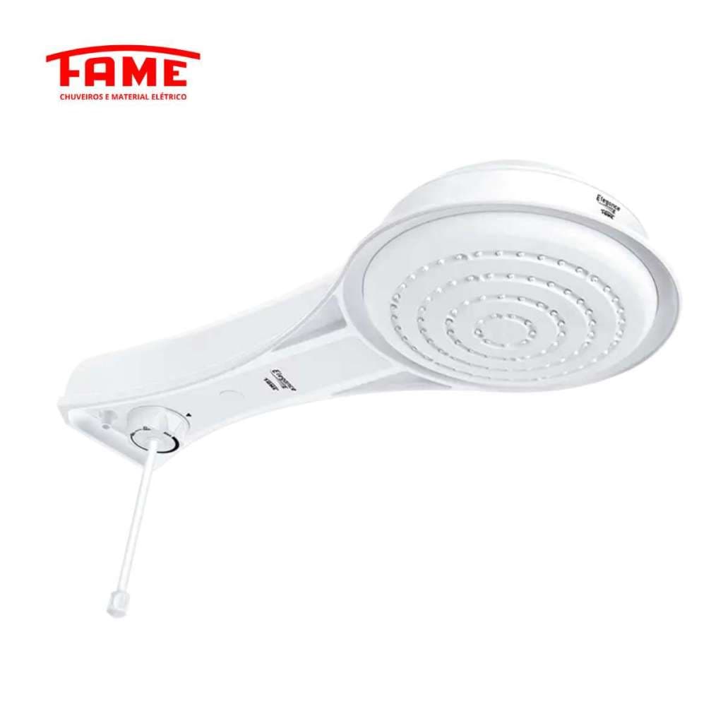 Ducha Elegance Eletrônica Branca 220v 6800w Fame
