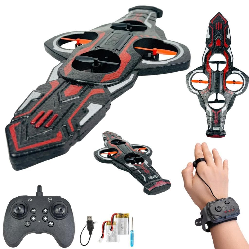 Drone Espada Voadora Recarregável Controle Remoto Brinquedo Para Crianças