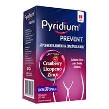 Pyridium Prevent Suplemento Alimentar Com 30 capsulas