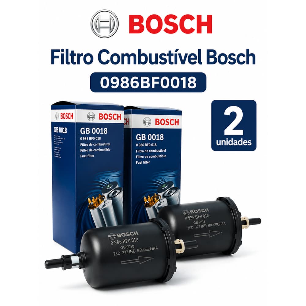 Filtro Combustível Bosch Onix Corsa Palio Siena Strada