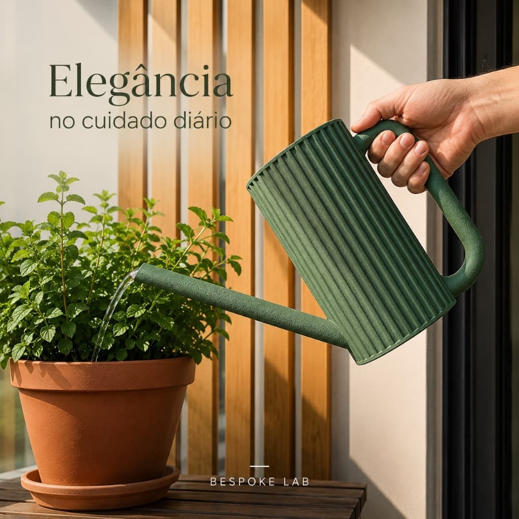 Regador Moderno Decorativo com Bico Longo Vasos e Jardins