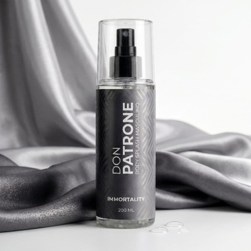 Body Splash Masculino Don Patrone Immortality – Essência Italiana • Alta Fixação • 200ml