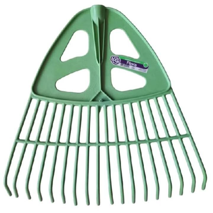 Rastelo Plástico 18 Dentes Sem Cabo - Cores Variadas
