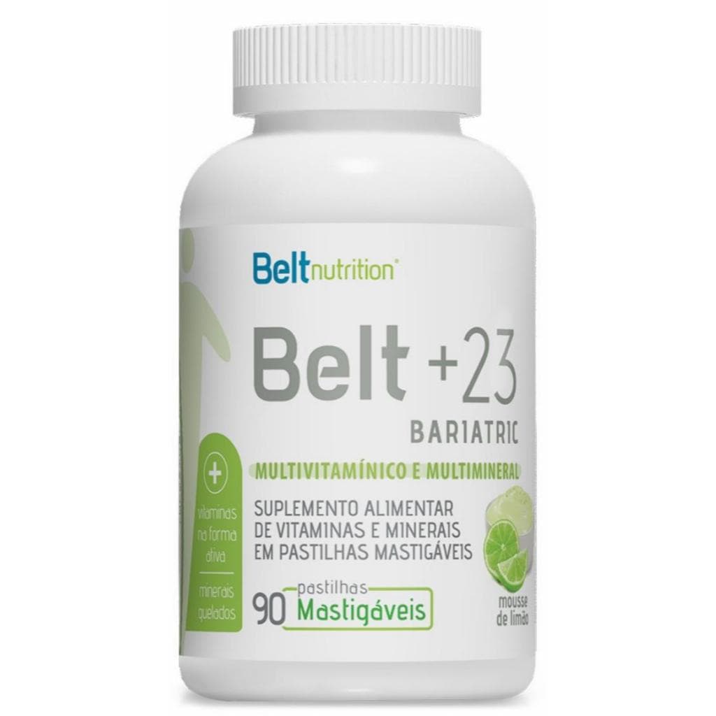 Multivitamínico Belt+23 Mousse De Limão 90 Pastilhas