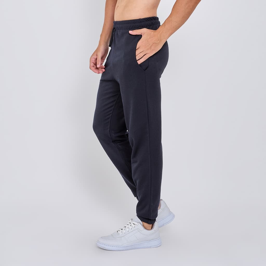 Calca Moletom Masculina Jogger Esportiva Casual Academia Caminhada Conforto Inverno Streetwear Top