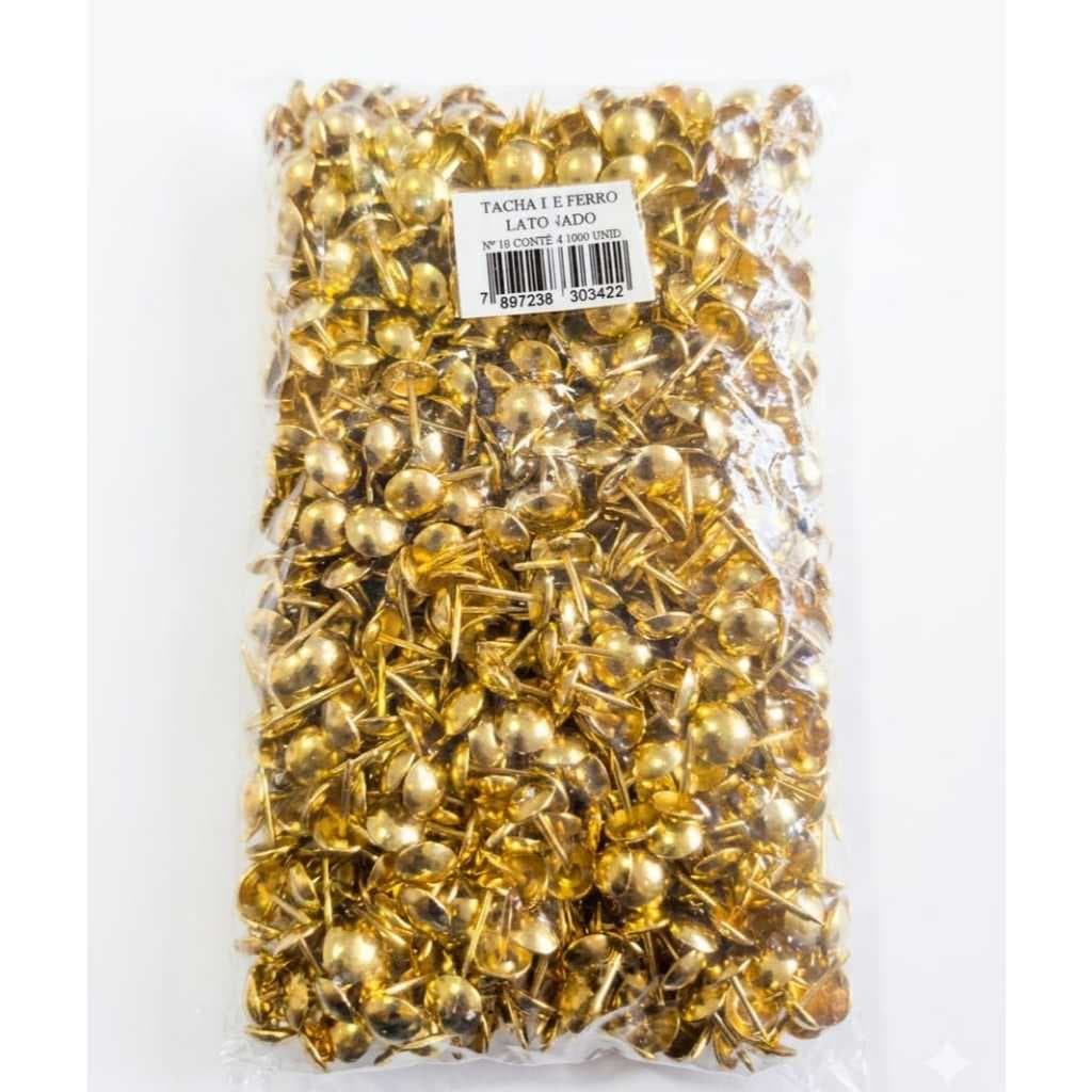 Tacha/Percevejo para decoração de estofados (caixa com 1000 taxinhas)