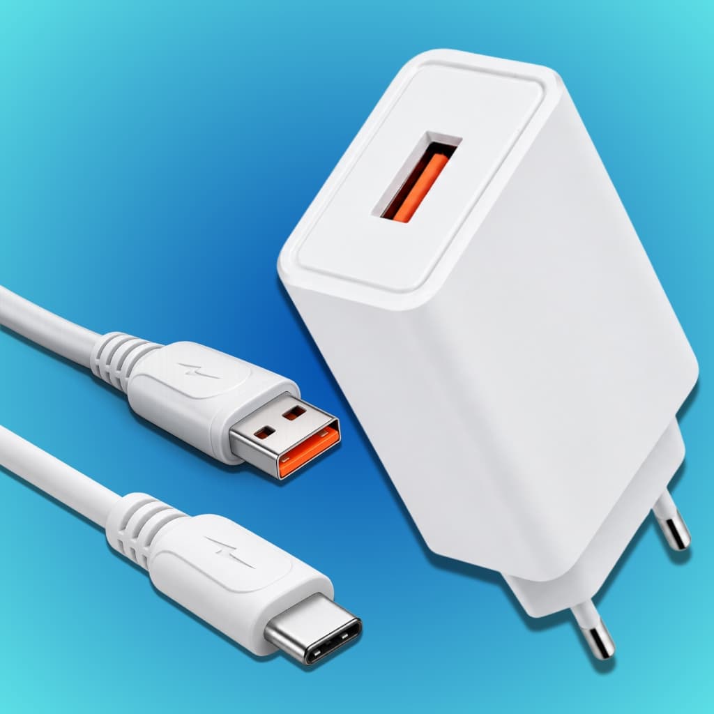 Carregador USB C Carga Turbo 3.1a Fonte Tipo C Bivolt Plug Adaptador Tomada USB Celular