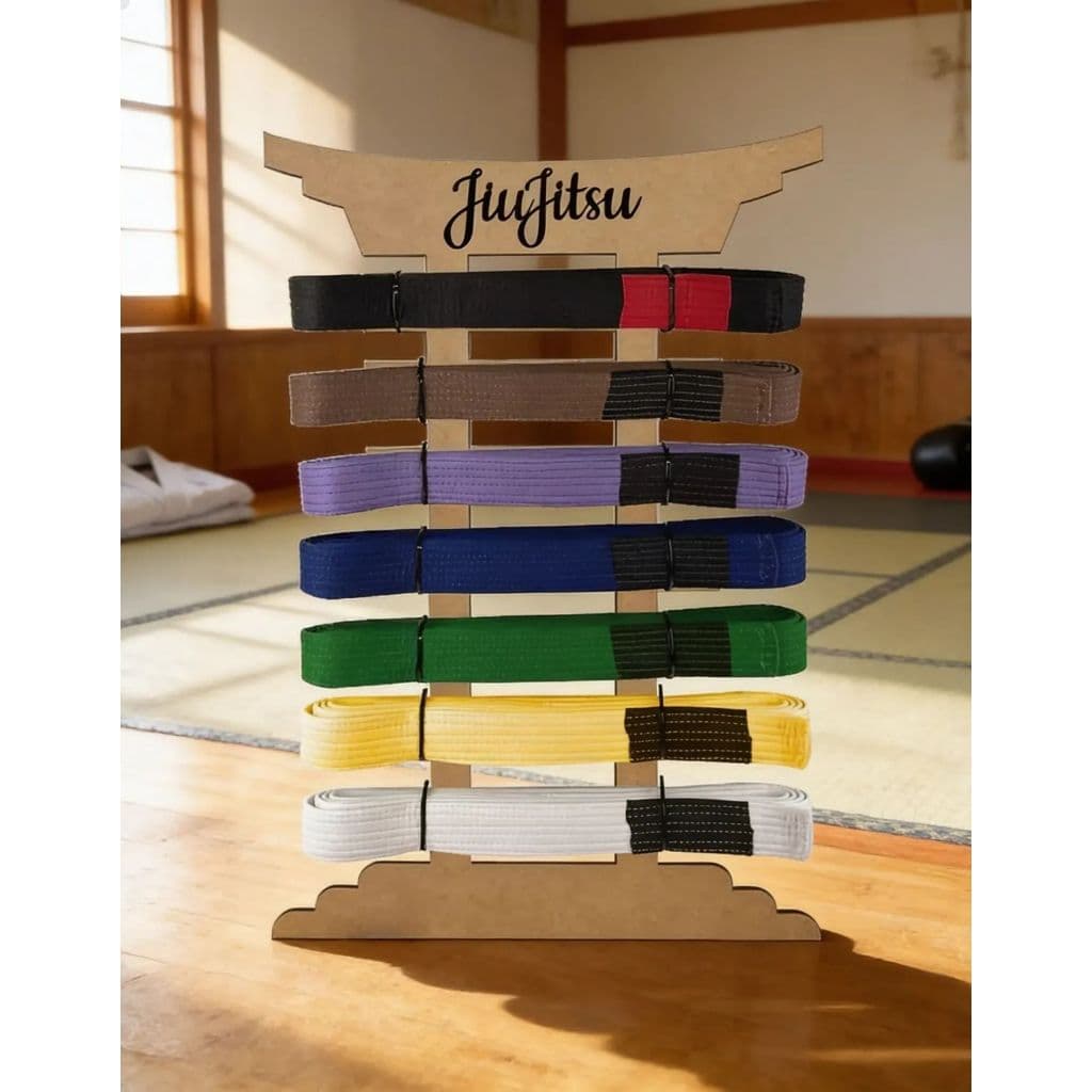 Porta Faixas Para Jiu Jitsu De Parede 1295