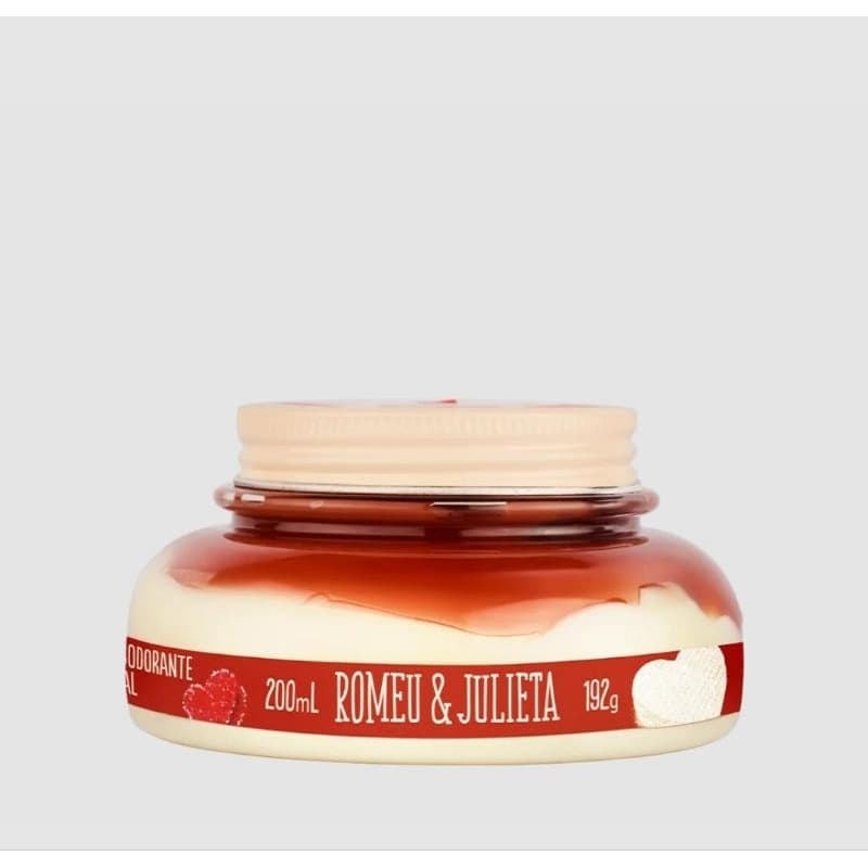 Creme Hidratante Desodorante Corporal Romeu e Julieta L'Occitane au Brésil 200mL