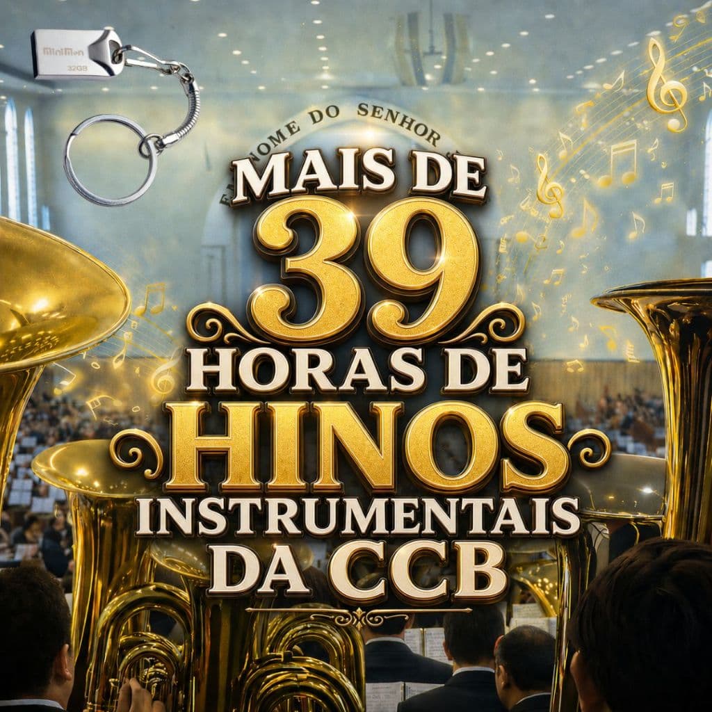 Hinos CCB Instrumentais + de 39 Horas de Hinos Aleatórios Instrumentos