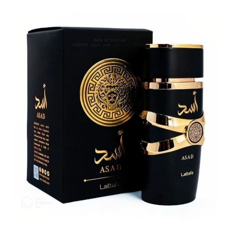 Perfume Árabe Asad Lattafa Eau De Parfum Masculino Original 100ml