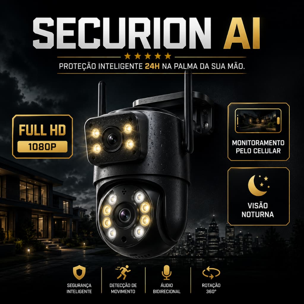 SECURION AI™ — A Inteligência Que Protege o Que Mais Importa