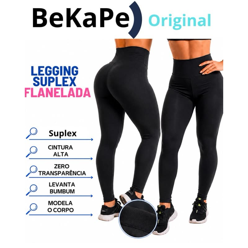 Legging Suplex Fitness Pronta Entrega Zero Transparência calça leg modela o corpo