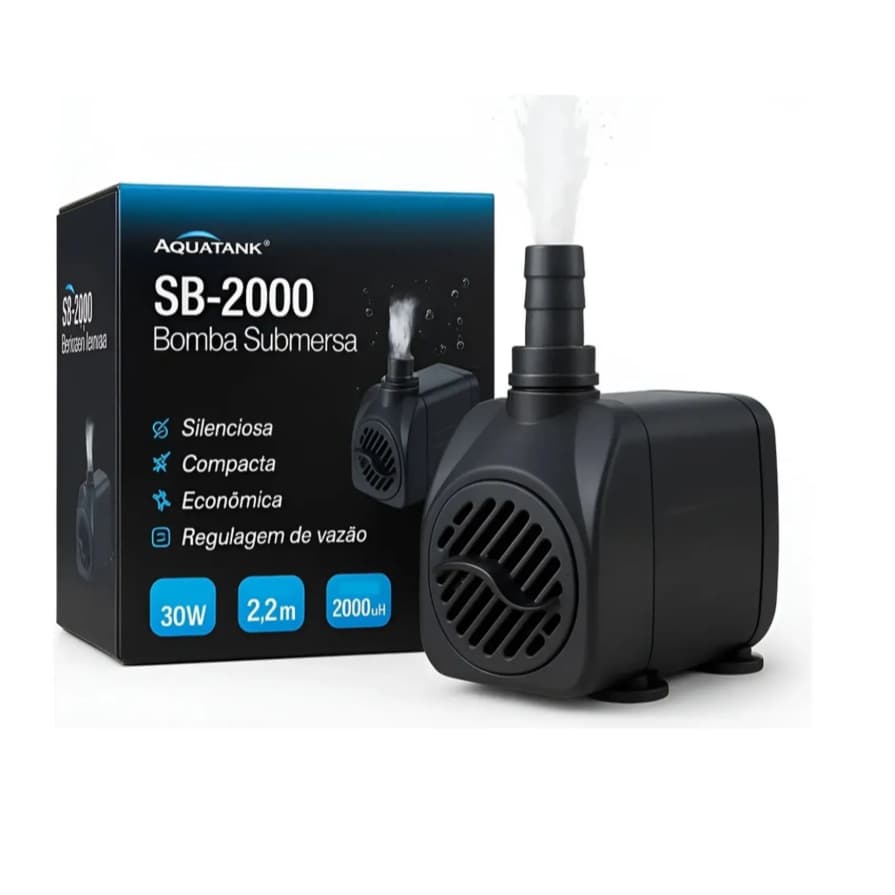 BOMBA SUBMERSA SB-2000 110V AQUATANK