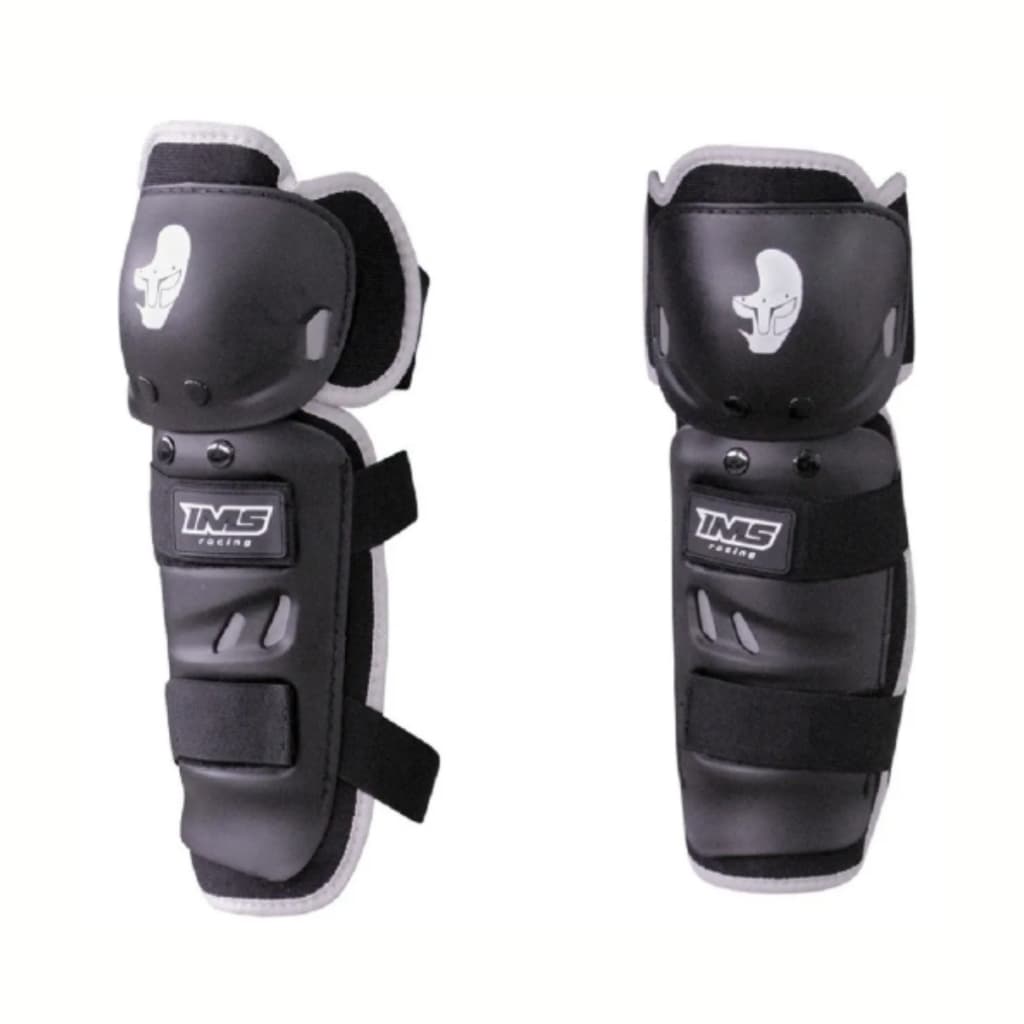 Joelheira Esportiva IMS Army Off Road Motocross Preto Tiras Ajustáveis