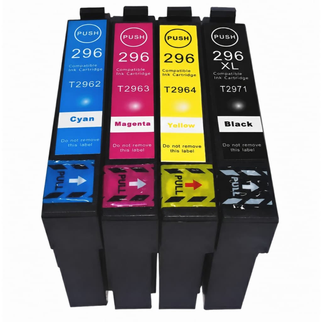 Kit 4 Cartuchos 296 T296 Xp-231 Xp-241 Xp431 Rende 4x Mais