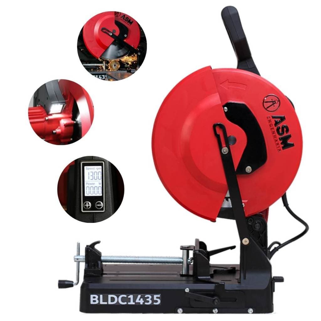Serra Rápida Policorte Portátil Asm Ultra BLDC 1435 Motor Brushless 220v