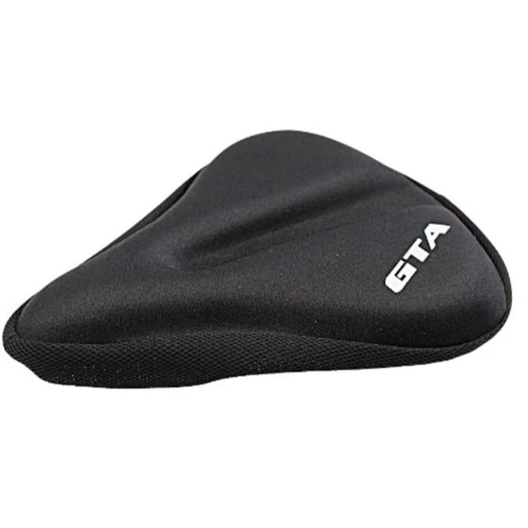 Capa Selim Gel Larga Bike Bicicleta Preta Conforto GTA