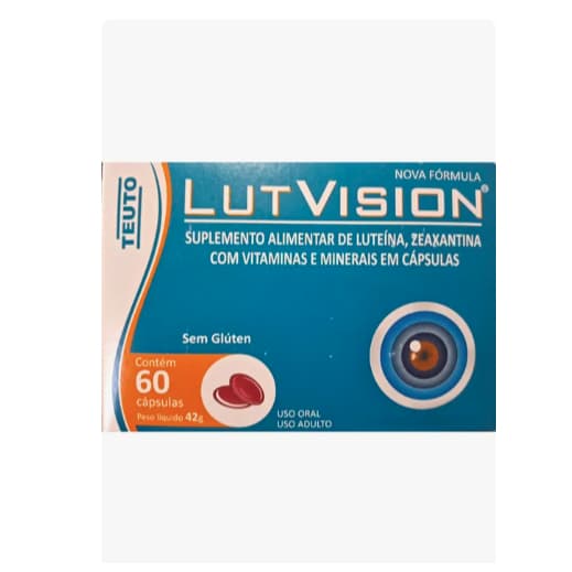 Lut Vision com 60 cápsulas-Vitaminas para os olhos