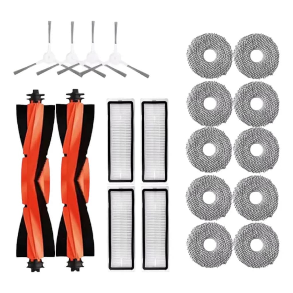 Kit Acessorios Xiaomi Robot Vacuum S20+/s10 Plus B108gl/b105 Acessórios