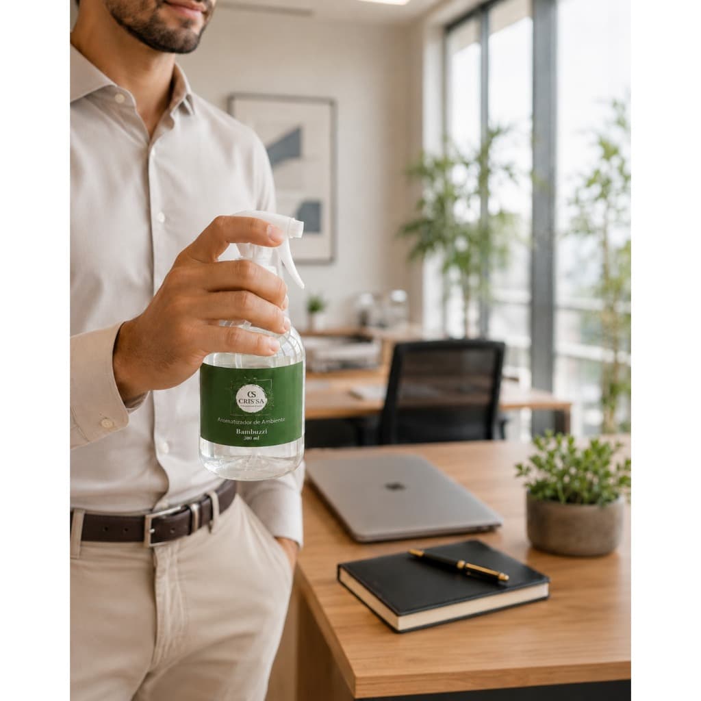 Aromatizador de Ambientes 300ml Bambu Fragrância Cheiroso Alta Fixação Sala Cozinha Carro