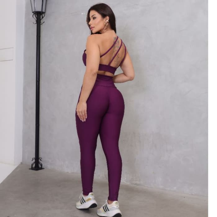 Conjunto Academia Calça Suplex e Top