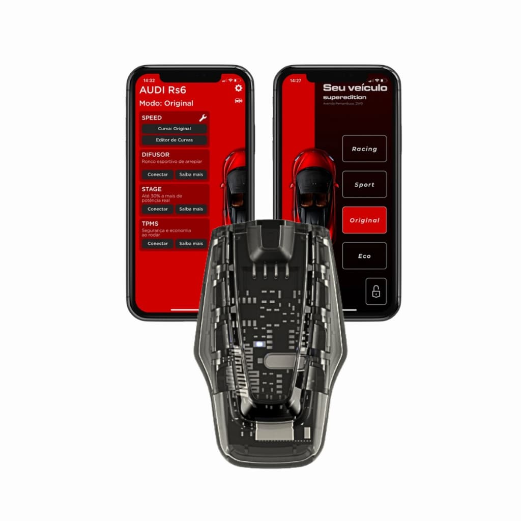 Speed Chip Gás Pedal Delay Acelerador Modo Eco Bluetooth
