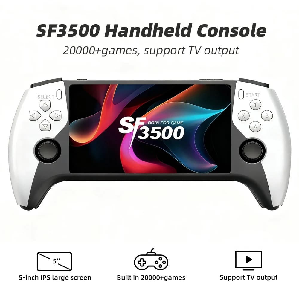 Console Portátil Retrô SF3500 20mil Jogos