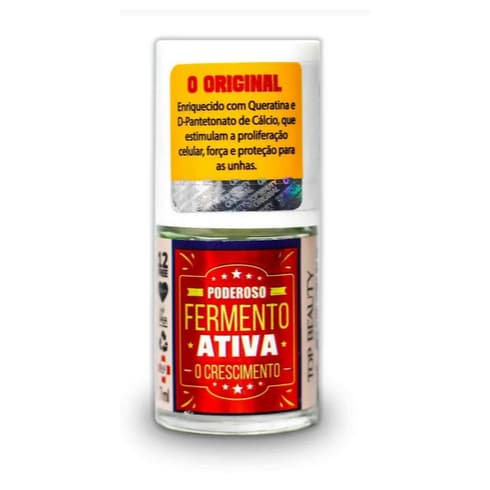 Esmalte Tratamento Sos Unhas Fermento 7Ml