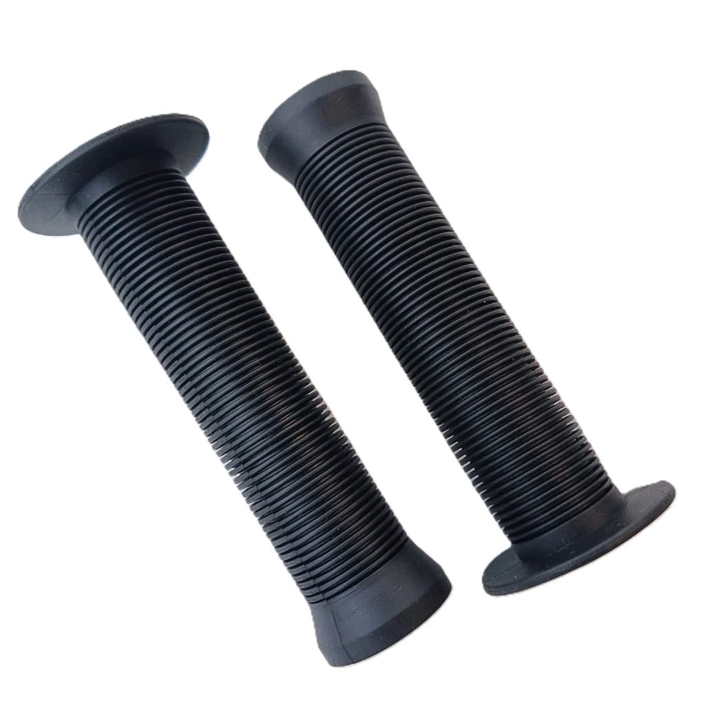 manopla punho bike bmx gta 132mm par preta Antiderrapante Confortável pegada macia