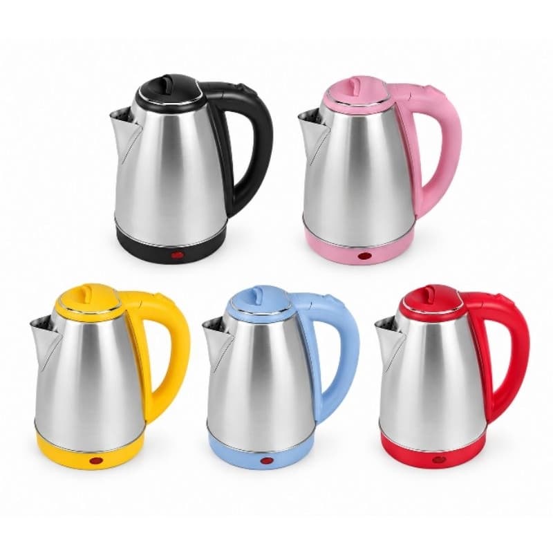 Jarra Elétrica Chaleira inox 220v ou 110v 1,8 Litros com base 360 graus automática