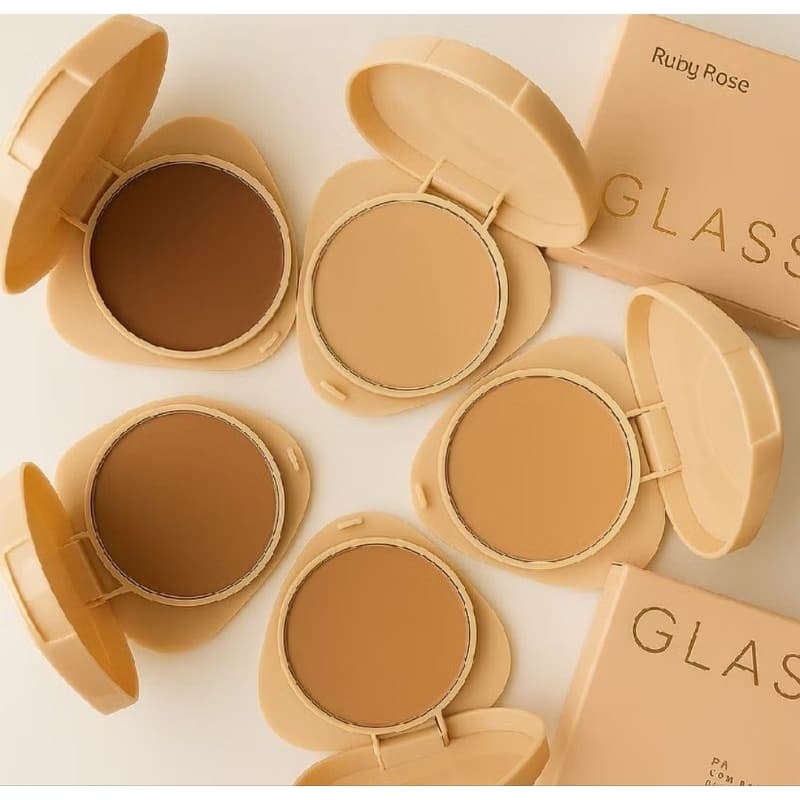Po Compacto Glass Rubyrose