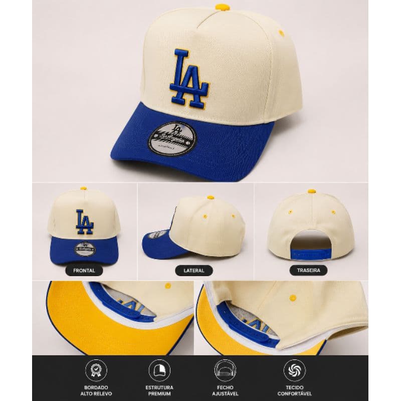 Boné Los Angeles LA Premium ajustável